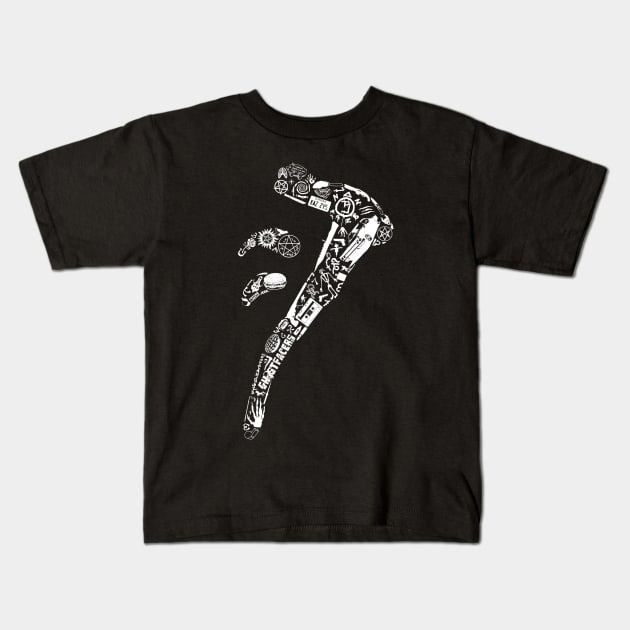 The Mark of Winchester Kids T-Shirt by aviaa